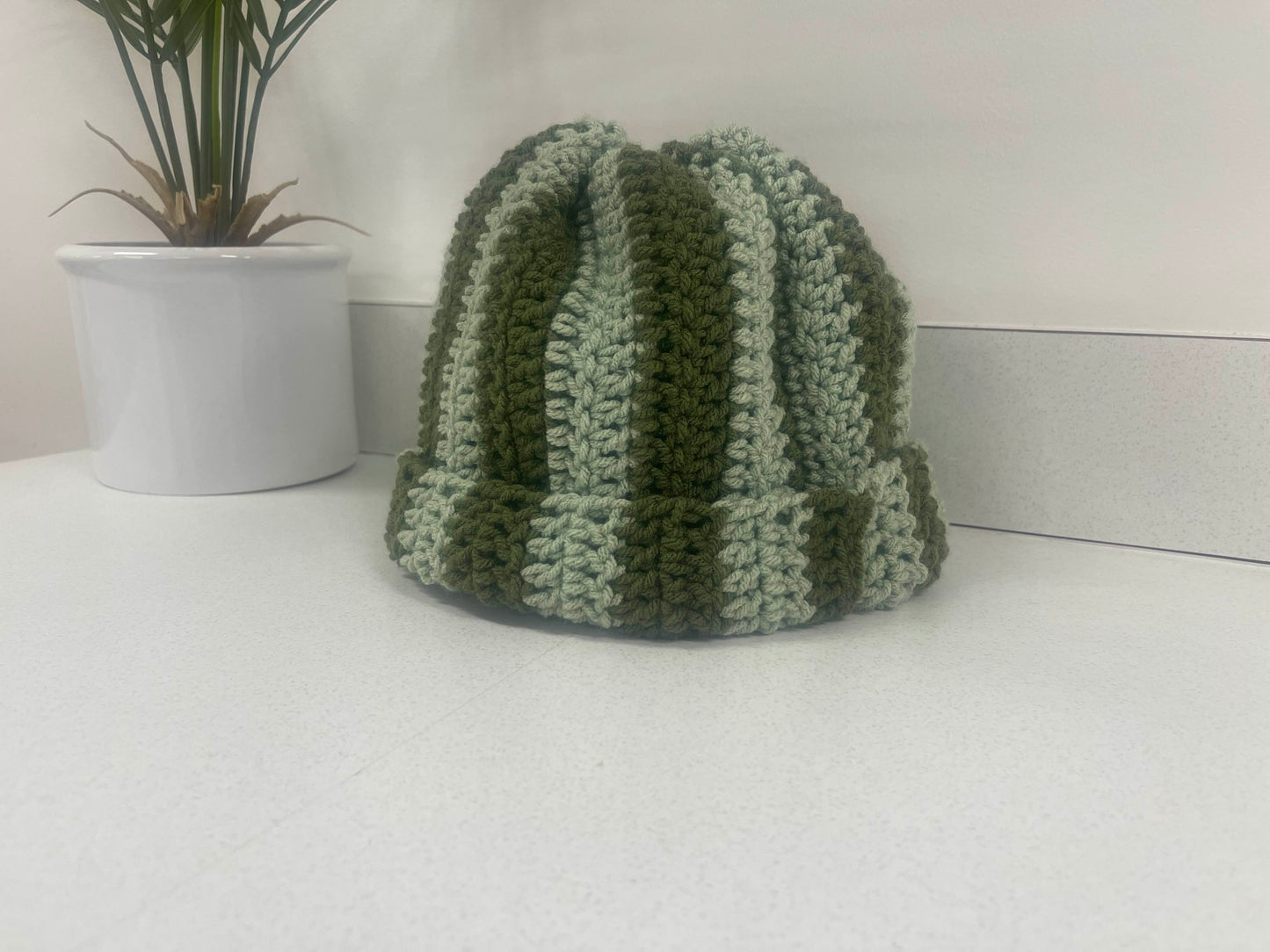 Striped Beanie