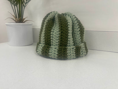Striped Beanie